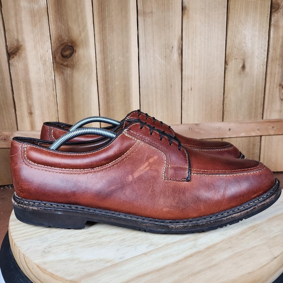 Allen Edmonds Shoes Mens Size 12 D Brown Leather Wilbert‎ Comfort Oxford USA main image 11